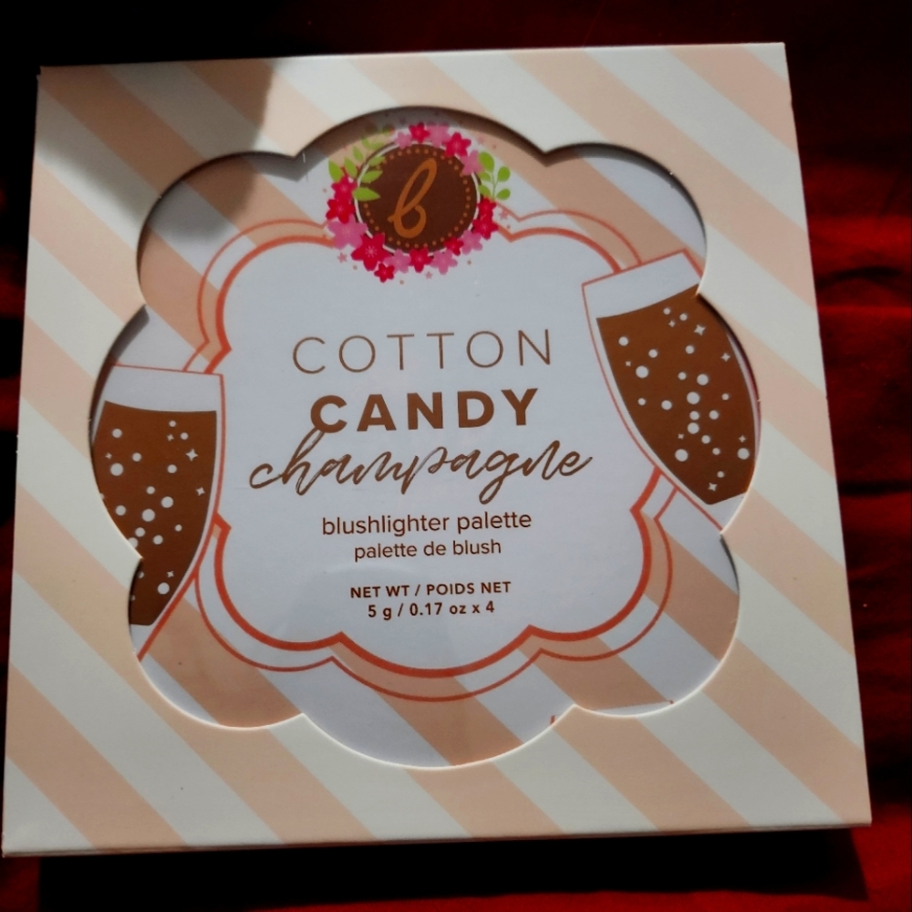 Cotton candy champagne blush highlighter